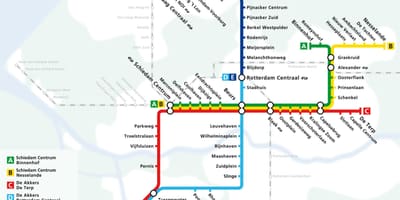 Den haag karta podzemne željeznice