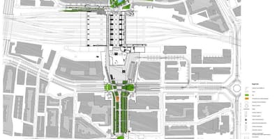 Rotterdam glavni željeznički kolodvor karti